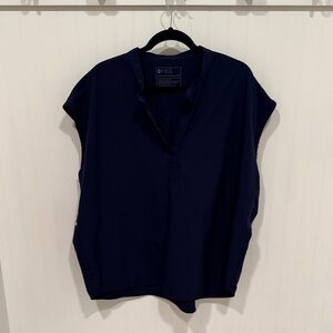 Figs Scrub Top Navy Blue Raphaela Overized Fit size XXL